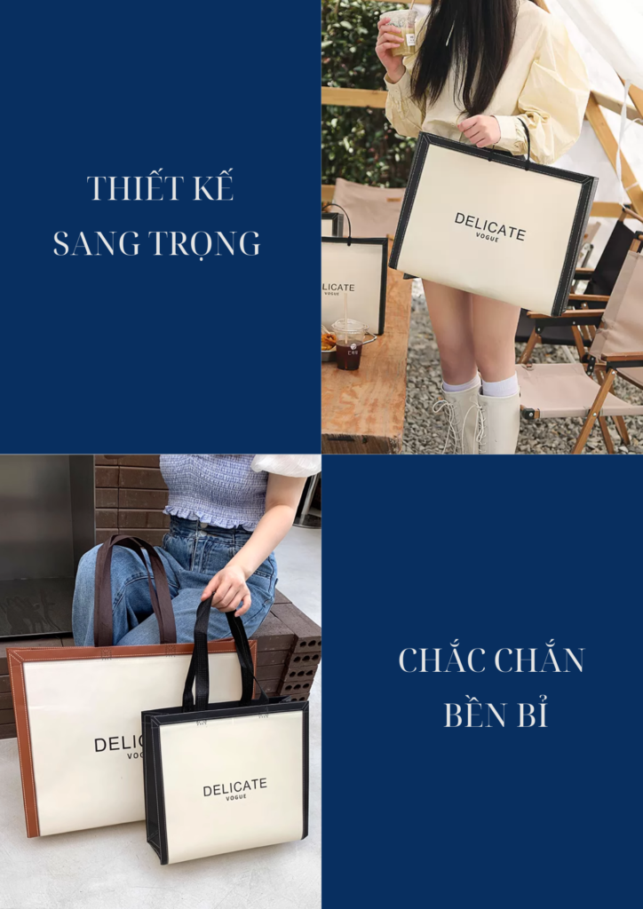 Túi vải không dệt cán màng